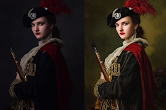 create paint an oil replica of any painting