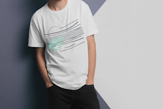 t shirt design and t shirt logo design