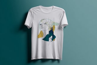 create a great illustration for your shirt