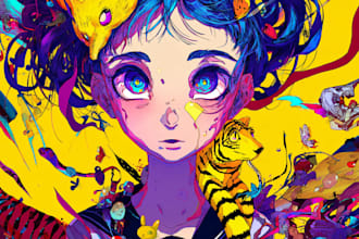 illustrate graphic novel comic book manga anime storyboard
