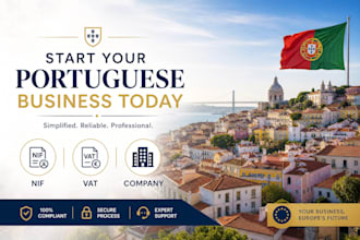 do portugal company registration, nif and eu vat setup for your business