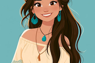 do disney cartoon portrait