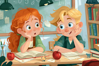 design children story book