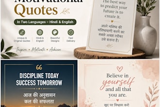 write motivational quotes in hindi and english