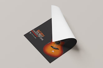 design the premium poster for you