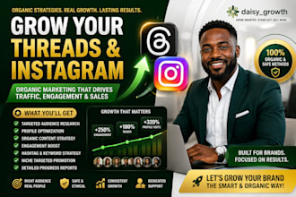 promote your threads, instagram for organic marketing to boost traffic and sales