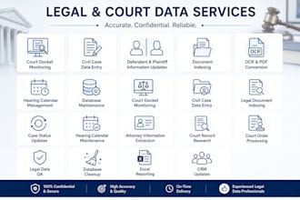 do secure court docket tracking and legal document management for law firms