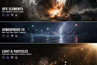 render realistic vfx cgi animation, 3d vfx supervisor, 3d vfx artist