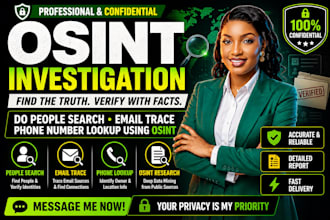 do people search, email trace, phone number and lookup using osint