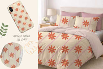 create seamless surface pattern designs for fabric