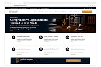 build a premium corporate website for your company