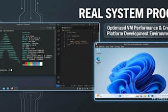 provide expert linux support, dual boot configuration, and vm setup