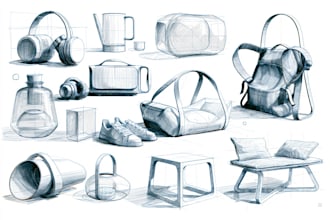 sketch product ideas for your concept
