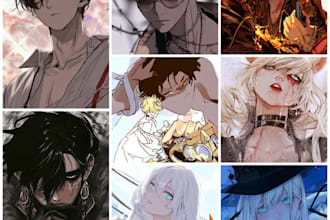 create an anime, video game, manhwa or oc character