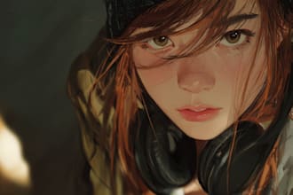draw your characters and fanart in semi realistic art
