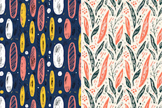 seamless pattern, pattern design, textile design