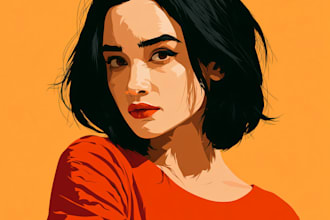 paint vector line art illustration for you