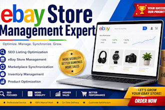 boost ebay management SEO listings optimization marketplace synchronization