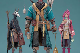 design a concept art character or object