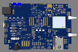 design custom iot pcb, embedded hardware, sensor boards and wireless devices