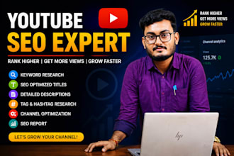 do youtube SEO, keyword research and channel optimization