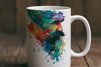 awesome custom mug design