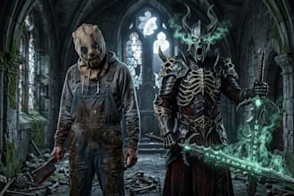 create any kind of fantasy scary horror character