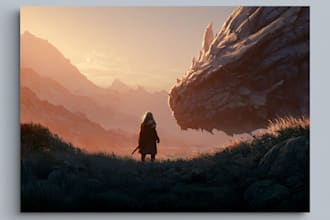 draw professional fantasy custom illustration