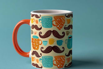 design awesome custom mug design