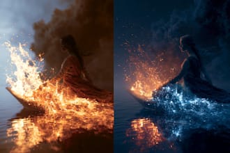 do photo manipulation, compositing
