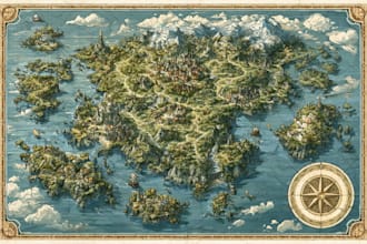 create custom fantasy maps for you