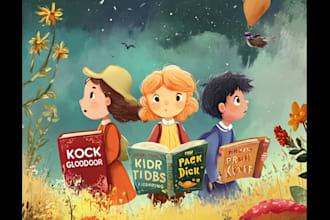 illustrate an adventurous middle grade book cover
