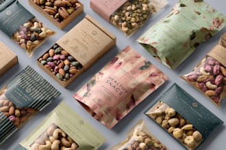 design premium product packaging design, box design