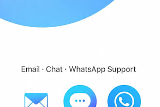 be your customer support agent for email live chat