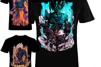 design custom t shirt illustration for streetwear brand