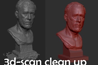 repair 3d scan scan to cad scan to stl reverse engineering mesh cleanup stl fix