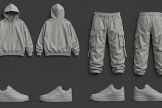 make 3d virtual fashion garments in clo3d with tech pack