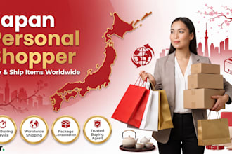 buy and ship items from japan as your personal shopper