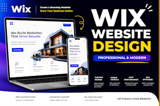 design, create or redesign wix website and ecommerce online store as wix expert