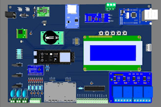 design robotics and industrial automation control pcb hardware and schematics