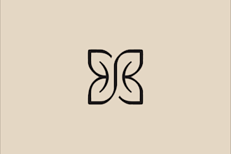 design a modern minimalist geometric logo