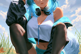 draw you an anime portrait or icon