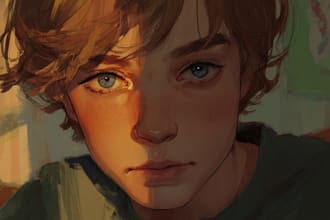 draw your characters and fanart in semi realistic art