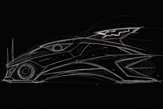 draw car concept as you ideas