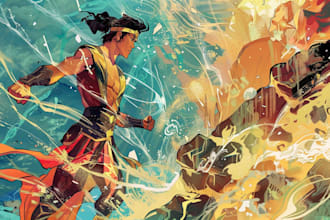 create fantastic book cover artworks