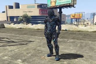 create fivem custom ped , fivem clothing, custom tattoo modified any peds