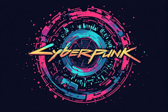 design a cyberpunl logo for gaming and esports