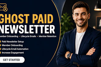 ghost paid newsletter ghost member onboarding ghost lifecycle email