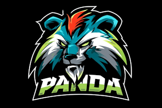 design a twitch esports mascot logo for streamers