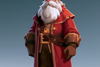 2d game character illustration